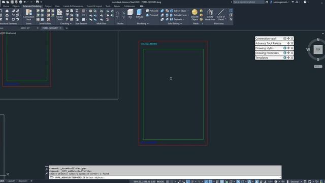 AUTOCAD ADVANCE STEEL CUBIERTA AEROPUERTO PARTE1 смотреть онлайн