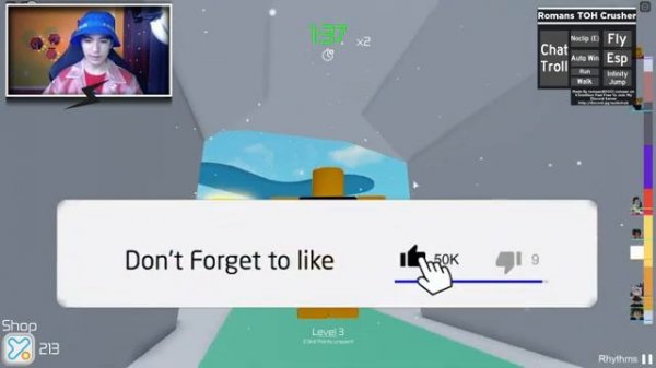 TOH Fly Script : Roblox Tower Of Hell Script GUI Fly (Overpowerd)