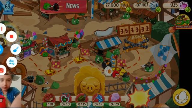 Прохождение события (баварская ярмарка) angry birds epic #1 смотреть онлайн