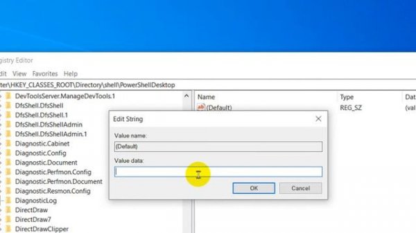 How to Add Powershell to Context Menu in Windows 10