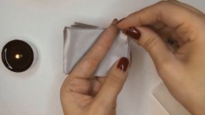 Как сделать брошь большой цветок из ткани / How to big fabric flower brooch