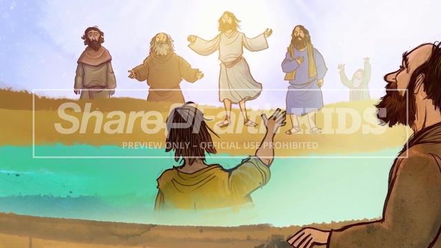 Jesus and The 12 Disciples - Matthew, Mark, Luke & Acts - Bible Lesson and Story for Kids |HD| смотреть онлайн
