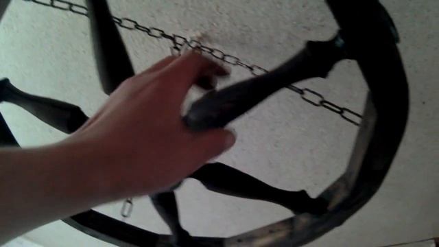 Стильная и необычная люстра из колеса своими руками смотреть онлайн