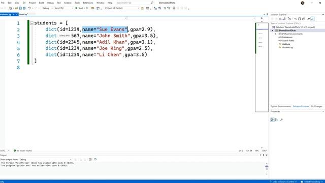 A Simple Example of Mapping a List of Dictionary Types смотреть онлайн