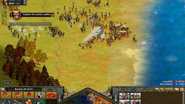 Прохождение Rise of Nations. Новый Свет (Англия). Часть 7 - Виргиния (Нужно больше налогов) смотреть онлайн
