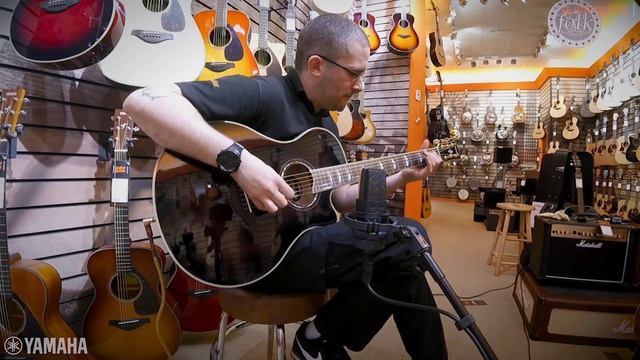 Yamaha APX1000 Acoustic Mocha Black смотреть онлайн