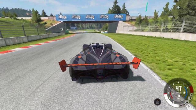 BeamNG.drive - Mazda Furai Concept 2008 - Car Show Test Drive Crash . 4K 60fps. смотреть онлайн