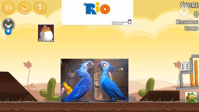 Angry birds reloaded poster! (Rio version) [For @xxxman360] смотреть онлайн