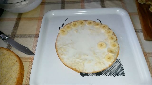 Бисквитный торт со сметанным кремом смотреть онлайн