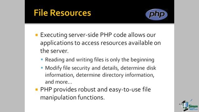 Chapter 3 - Manipulating Files with PHP смотреть онлайн