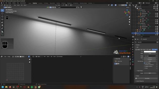 Episodio #03 ¿CÓMO AJUSTAR LA ILUMINACIÓN DE NUESTRAS LÁMPARAS EN BLENDER? смотреть онлайн