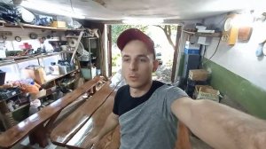 Деревянный стол своими руками. Стол в беседку.