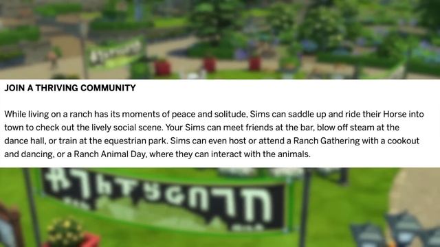 FOUR Horse Skills?! Unique Traits & World Details! Sims 4: Horse Ranch Blog смотреть онлайн