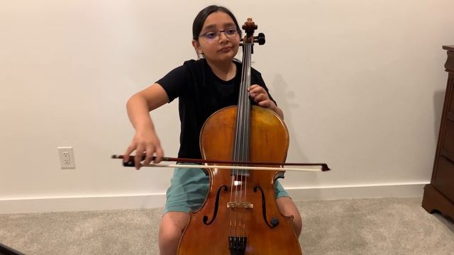 Suzuki Cello Book 5 Graduation - Arioso from Cantata 156 - JS Bach смотреть онлайн