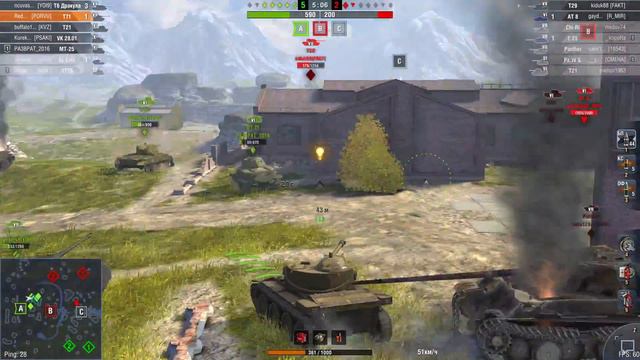 ||WOTanks Blitz Game Zone|| Маленький да удаленький танк Т71!!! Путь к Т57 Heavy смотреть онлайн