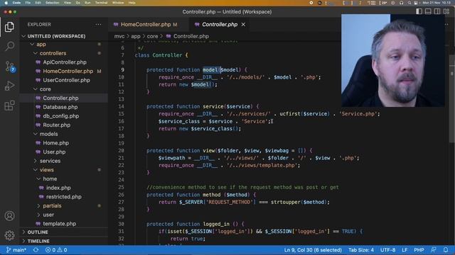 The MVC Design pattern, full course and free template смотреть онлайн
