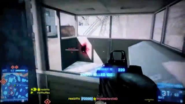 Battlefield 3 F2000 смотреть онлайн