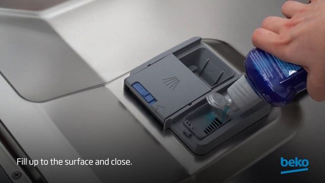 How do I put rinse aid into my Beko dishwasher? смотреть онлайн