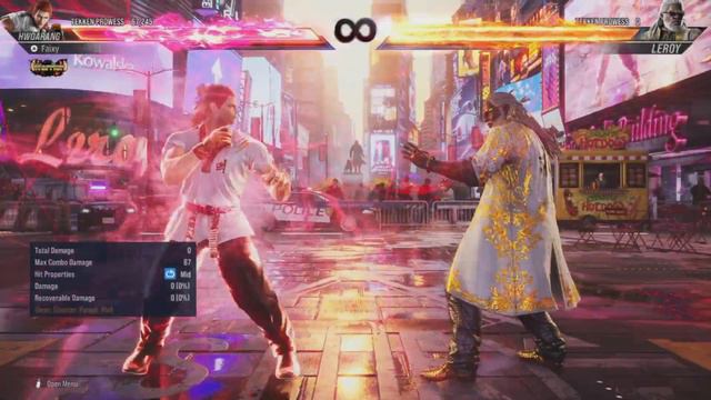 87 Damage Hwoarang Combo Without Heat, And Rage art || Tekken 8 CNT смотреть онлайн