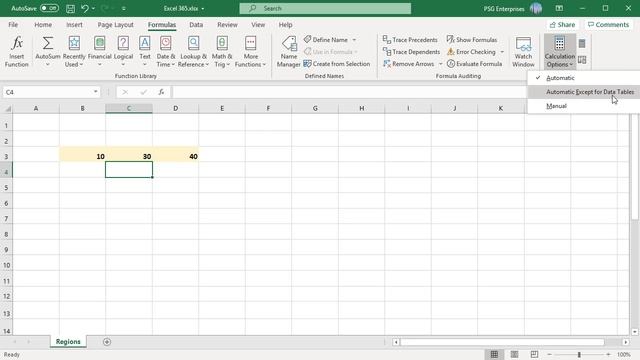 How to Set Excel Calculation Options - Office 365 смотреть онлайн