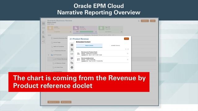 Oracle EPM Cloud Narrative Reporting Overview смотреть онлайн