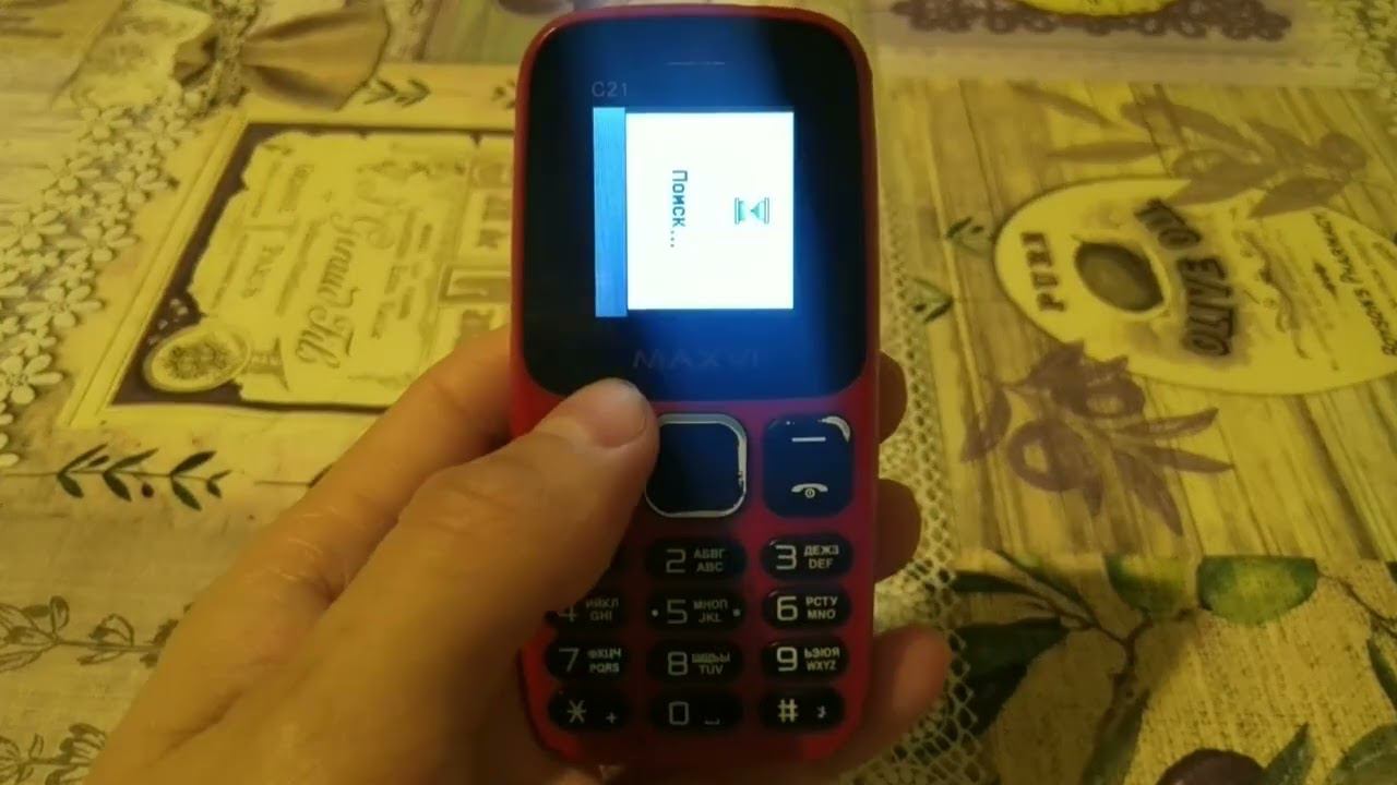 Обзор телефона Maxvi C21