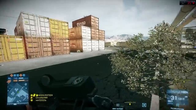 Battlefield 3 Gameplay on GeForce 9600GT смотреть онлайн