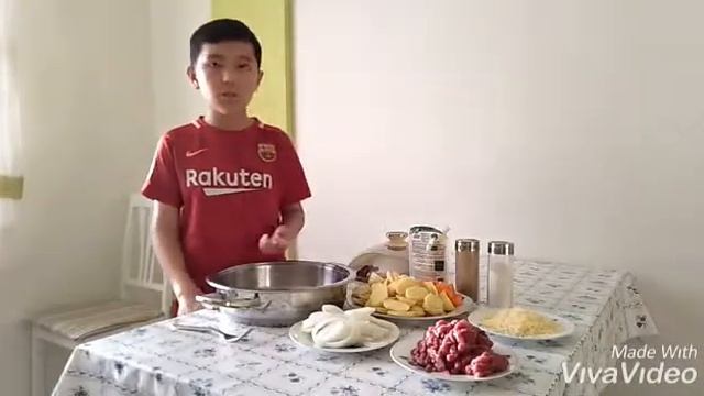 Мясо по французский в посуде цептер!