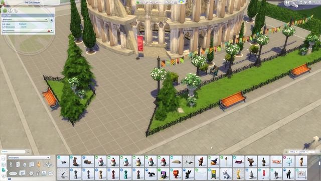 The Roman COLOSSEUM Sims 4 Speed Build | NO CC | The Sims 4 Speed Build | #sims4speedbuilds смотреть онлайн
