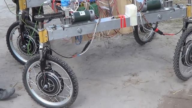 Portable model of the robot car смотреть онлайн