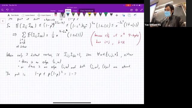MAT1841 - Lec 15 - Random graph diameter and isolated vertices phase transitions смотреть онлайн