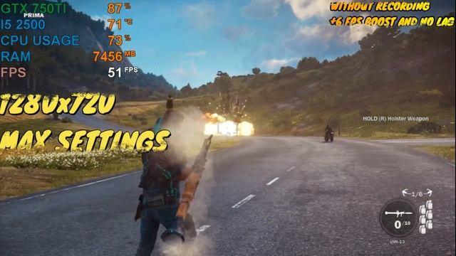 Just Cause 3 Test - I5 2500 - GTX 750Ti - 8GB RAM смотреть онлайн