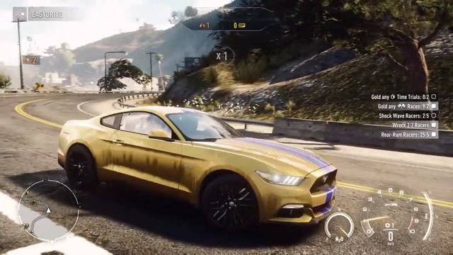 Need for Speed RIVALS 2015 Edition Ford Mustang GT Gold Edition HD смотреть онлайн