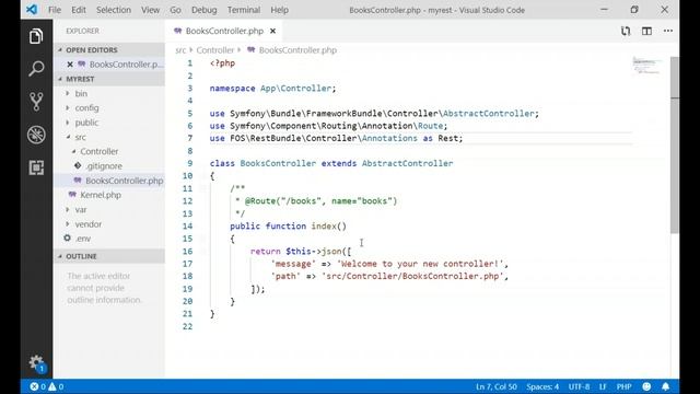 Rest-cервис на Symfony смотреть онлайн