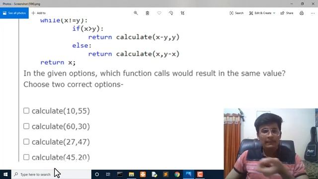 InfyTQ Programming Fundamentals Using Python | Day 9 Practice Quizzes смотреть онлайн