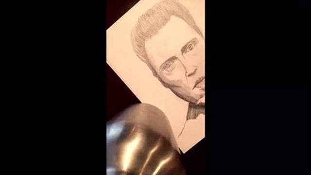 Christopher Walken sketch time lapse. смотреть онлайн