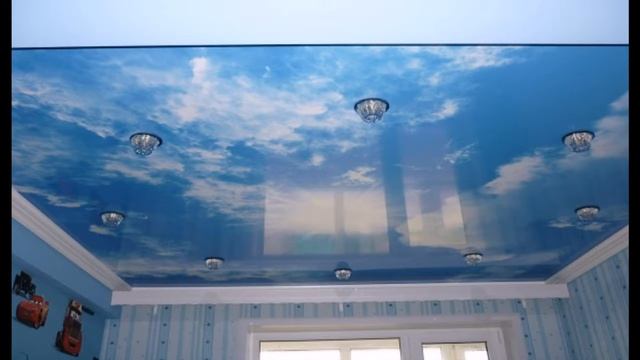 Натяжные потолки для комнаты в Щелково компании Пласток смотреть онлайн
