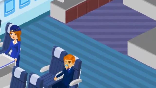 Стюардесса Джулия - игра для девочек смотреть онлайн