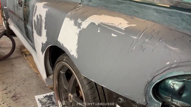 Subaru Widebody Build Progress 1 смотреть онлайн