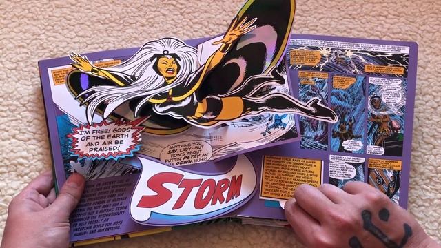Люди Икс РЕТРО 3D книга + когти РОСОМАХИ от HASBRO смотреть онлайн