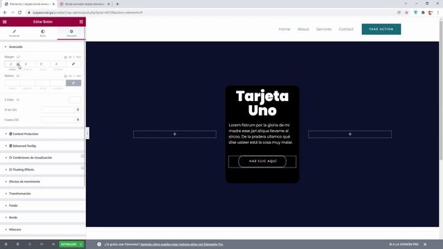 ?️ Borde animado tarjeta elementor free (truco, Tips and Tricks) wordpress 125 tutorial español смотреть онлайн