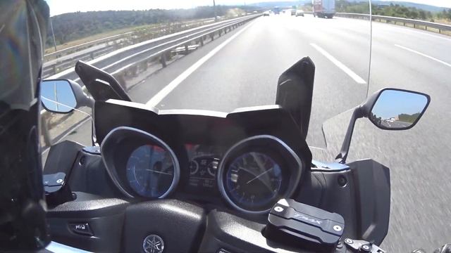 YAMAHA TMAX 530 Top Speed Run смотреть онлайн