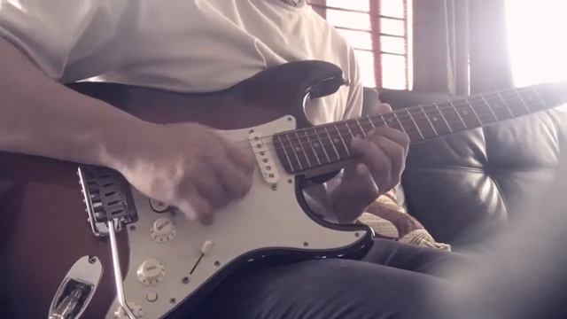 Fender Deluxe Stratocaster HSS Sunburst смотреть онлайн