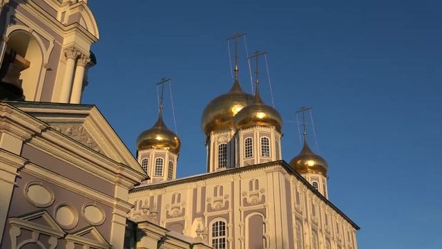 Тульский Кремль, удивительной красоты в лучах заходящего солнца древний пятивековой, могучий! смотреть онлайн
