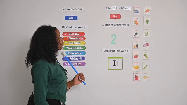 Tuesday (6/1/21) Preschool Circle Time with Ms. Erika (Fruits and Vegetables) смотреть онлайн