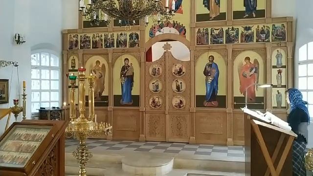 Прп. Амворосия Оптинского. Утреня, Литургия (23.10.2020) смотреть онлайн