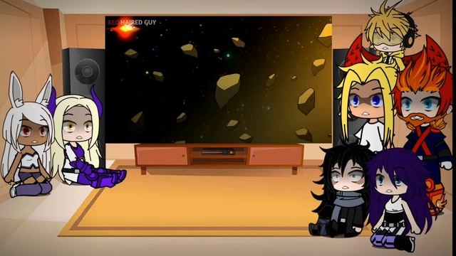 pro hero's COSMIC GAROU vs SAITAMA part 2 react to gacha смотреть онлайн