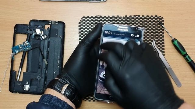AYMobile. Замена дисплея на Samsung Note 3 разборка. Сенсор Samsung N7500 N7502 N7505 смотреть онлайн