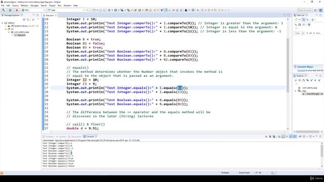 8# Number and boolean wrapper classes and methods | | Java Programming: Step by Step from A to Z смотреть онлайн