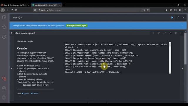 neo4j server installation смотреть онлайн